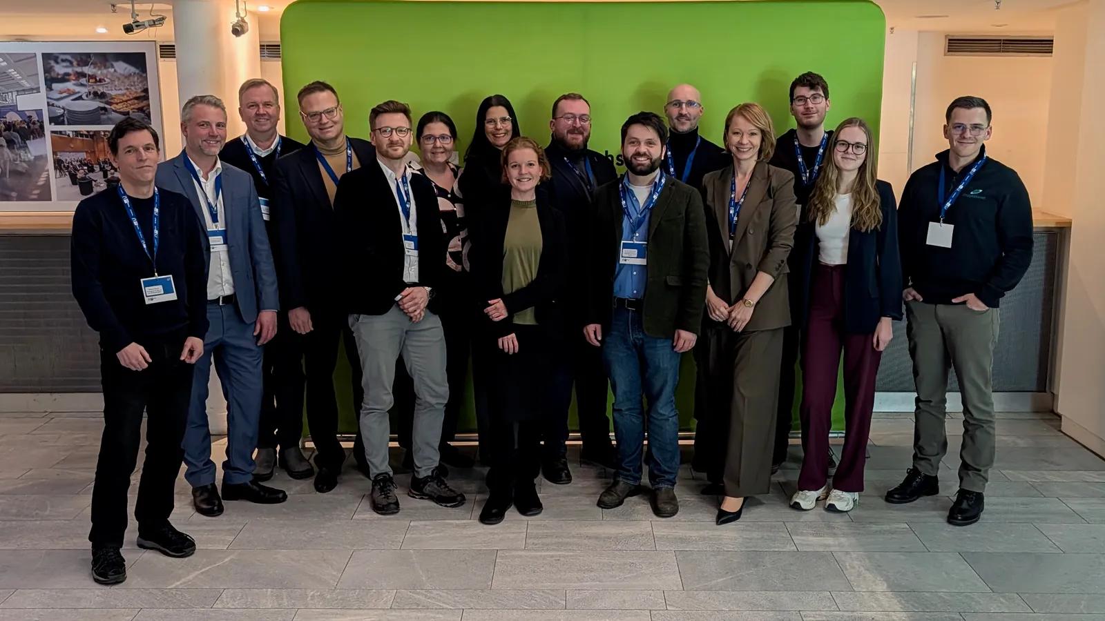 DIGITAL+-Team und KMU-Vertreter:innen auf der Konferenz „10 Jahre DIGITAL+" im Februar 2026 in der IHK Berlin